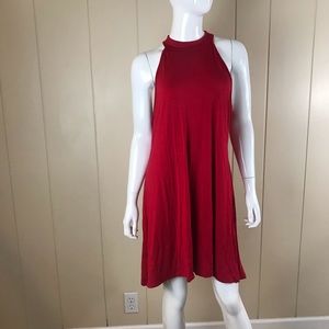 Red size 12 mini dress
